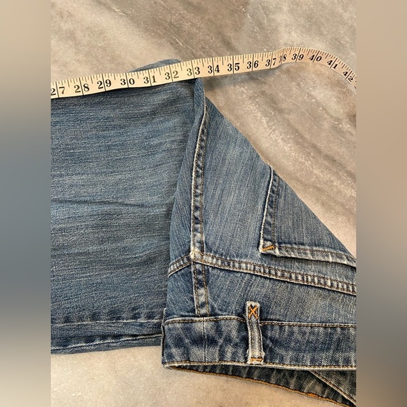 Eddie Bauer Flared Split Hem Medium Wash Denim Jeans Women’s Size 12 - Picture 8 of 12